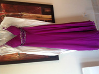 Evening Gown -100% Silk-Size 6-8