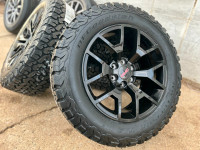 G106. 1995-2023 Chevy GMC Denali Snowflake rims and BFG KO2 tire
