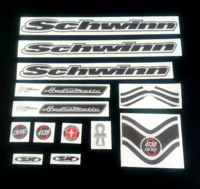2001 Schwinn Jay Miron Hydramatic TEAM decal set- Canadian Beast, View more