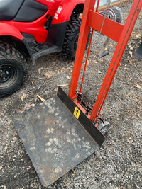 Wesco winch operated platform lift dolly