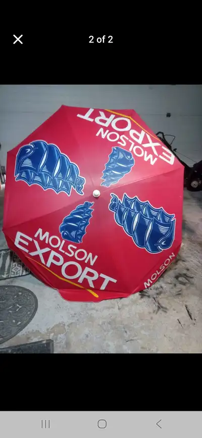 Molson Export Beer Patio Umbrella, View more