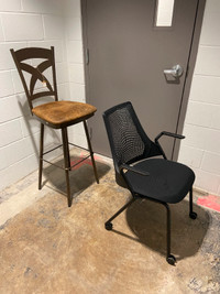 Office Chairs and Bar Stool