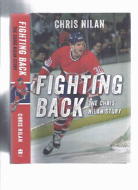 Fighting Back Chris Nilan Signed NHL Montreal Canadiens Habs