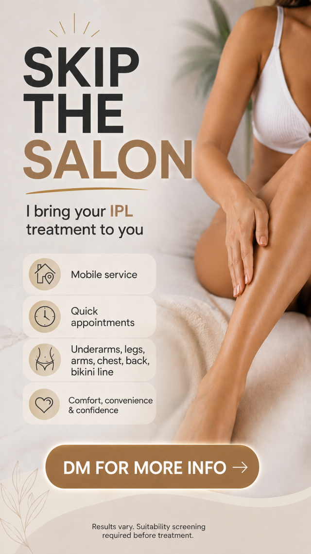Mobile IPL Hair Reduction