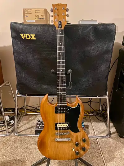 Vintage 1979 Gibson "The SG" Walnut, All Original with Case, View more