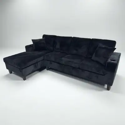 LIMITED SALE OFFER!! 4 SEATER CORNER SECTIONAL SOFA, View more