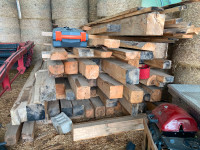 Spruce Rough Cut Beam Lumber