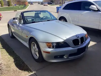 1997 BMW Z3 original 131.600 km / silver original paint with no accidents/ straight body with no dam...