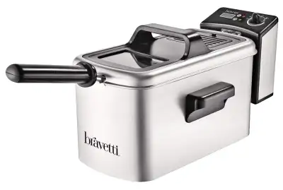 Bravetti Professional, Stainless Steel Deep Fryer, 3L, View more