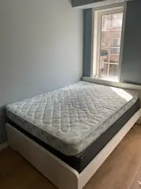 IKEA Double bed and mattress 