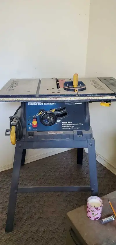 Mastercraft Table saw , View more