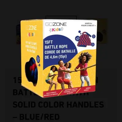 Go Zone Kids Battle Rope, View more