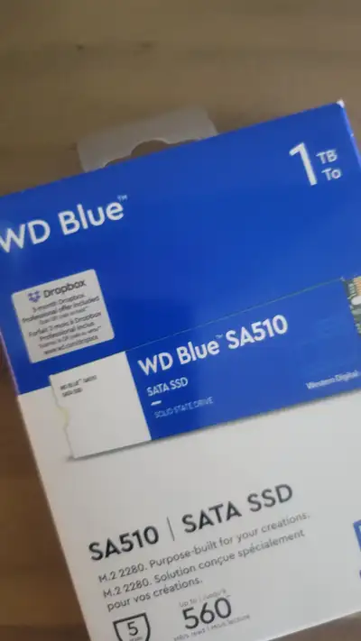 WD 1 TB M2 DRIVE NEW SEALED, View more