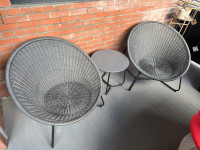 2 Synthetic Wicker Lounger Patio Outdoor Furniture Chairs