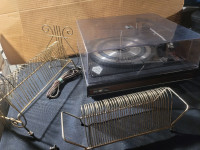 Record player 80s minty/Sennheisers old Jesens Slenderlines