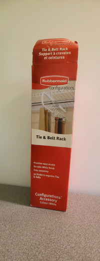 Rubbermaid Configuration -30-Hook Metal Tie and Belt Hanger