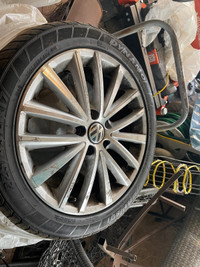 VW Jetta OEM Rims & All Season Tires 225/45/17 