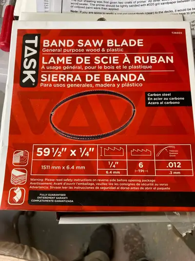 Bandsaw blade for sale, View more