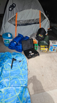 Tent and camping gear