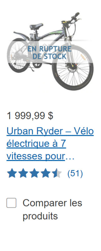 velo electrique urban rider dans Vélos électriques  à Ville de Montréal - Image 2