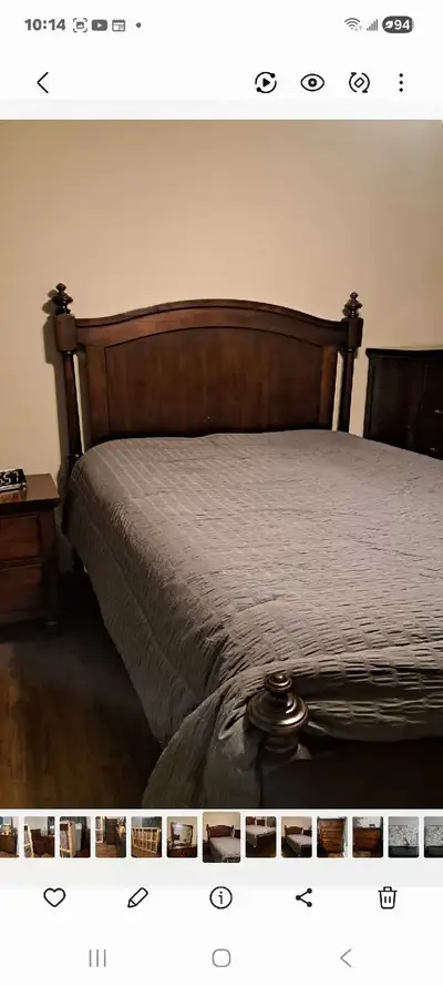 Queen size bedroom set, View more