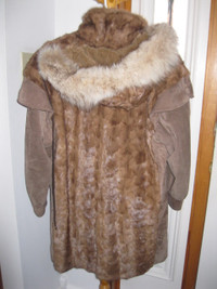 FOR SALE: woman's (real) mink fur coat