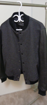 Danier Leather and Wool Blend Men's Jacket