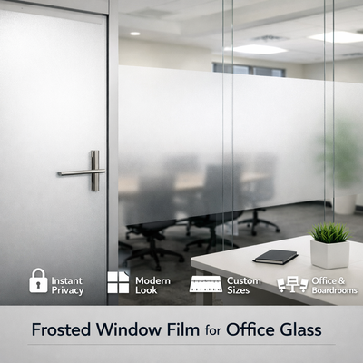 Frosted Window Film for Office Glass – Clean, Modern Privacy, View more