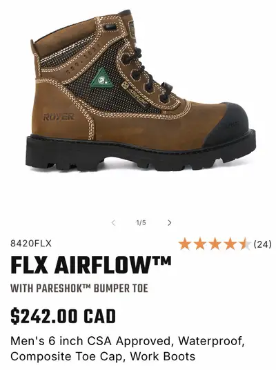 work boots- men’s , View more