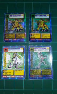 Original Digimon Cards Holo Rares