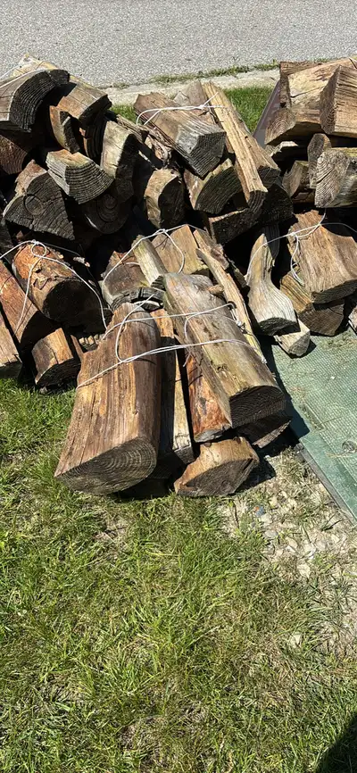 279 Vincent drive , Ayr . These bundles of seasoned firewood are perfect for your next campfire or w...