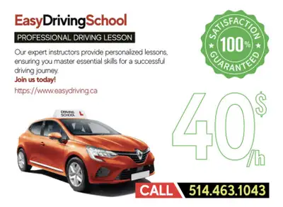 Forfait d'examen routier de SAAQ Laval | Dorval | Henri Bourassa, View more