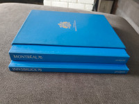 Coffret 2 livres Jeux Olympiques 1976 - Montréal / Innsbruck