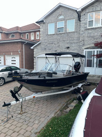 Excellent 16’ fishing boat 