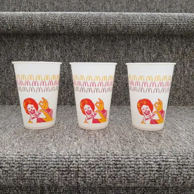 3 verres pour punch à l'orange McDonald's vintage, View more
