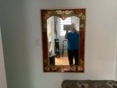 Stained glass mirror, View more