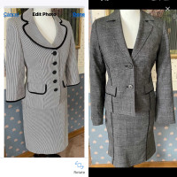 Gorgeous, beautiful, chic designer suits (never been used)$190 f