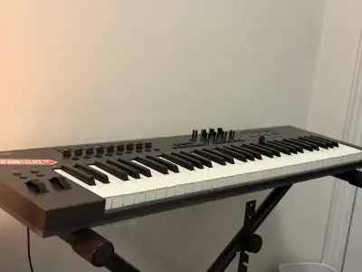 Selling my MIDI keyboard. It is the Nektar Impact LX61+. It has 61 keys Velocity sensitive keys. I w...