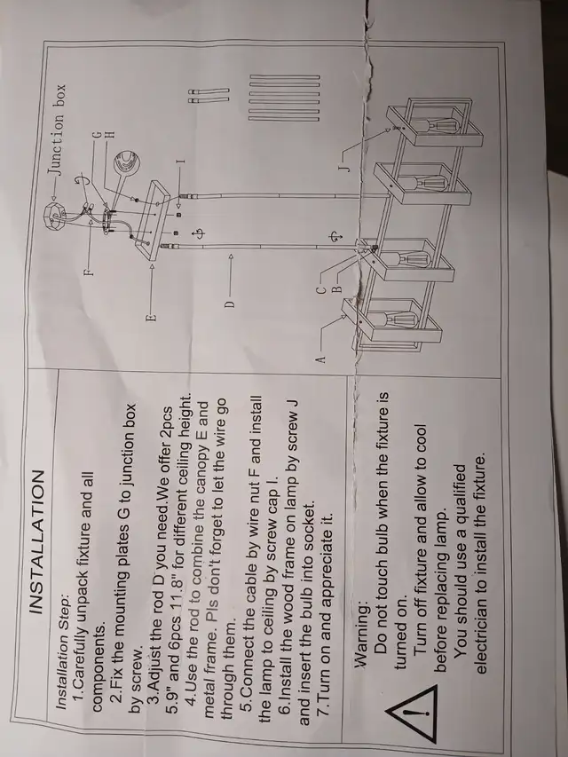 CEILING LIGHT, Kitchen, Hall, Pool Table in Indoor Lighting & Fans in London - Image 3