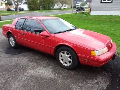 3.8 Supercharged-210 hp,(only available in 89 & 90 in the Mercurys),I've owned for 20 years & only t...
