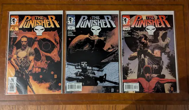 Punisher #1-12 Set (Marvel Knights, 200-2001) Ennis, Dillon62863739247619121