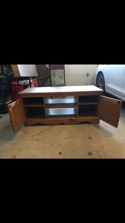 Wood TV Stand, View more