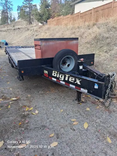 This trailers is in good shape, it hasgood rubber, good brakes. The factory deck is all there. The l...
