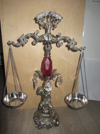 brass scale of justice
