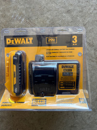Dewalt battery and charger 