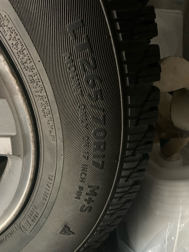 Set of 4 265/70/17 Tires  in Cars & Trucks in Prince Albert - Image 2