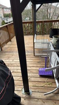 Hiring general labour to stain my deck