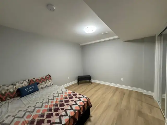 Two bedroom basement apartment for real in Oshawa