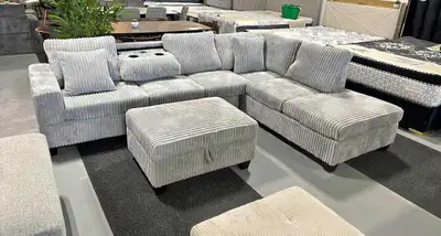Corduroy Sectional Sofa, View more