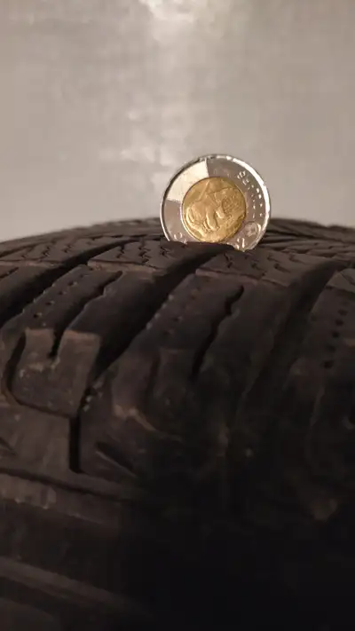 FROM TOYOTA, 5 X 114.3 RIM LOTS OF TREAD